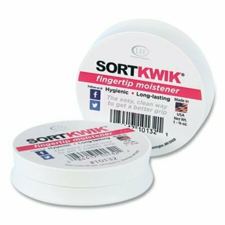 LEE PRODUCTS CO LEE, Sortkwik Fingertip Moisteners, 1 3/4 Oz, Pink, 2PK 10132